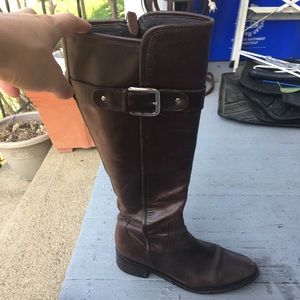 Cole Haan Leather Brown Tall boots size 6.5